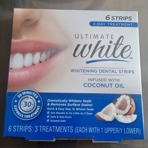 Tiras blanqueadoras de dientes